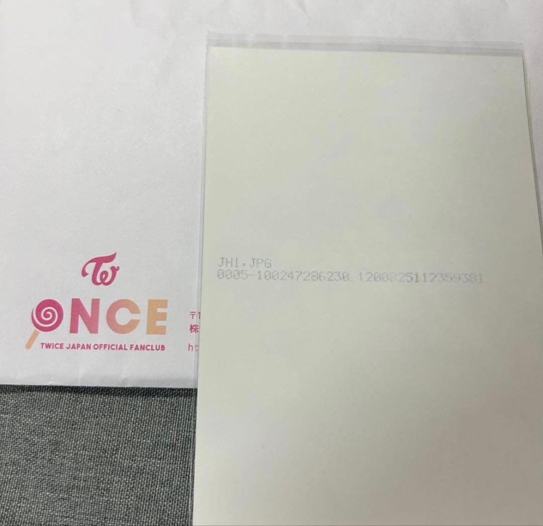 twice ぷちチャレンジ企画 生写真