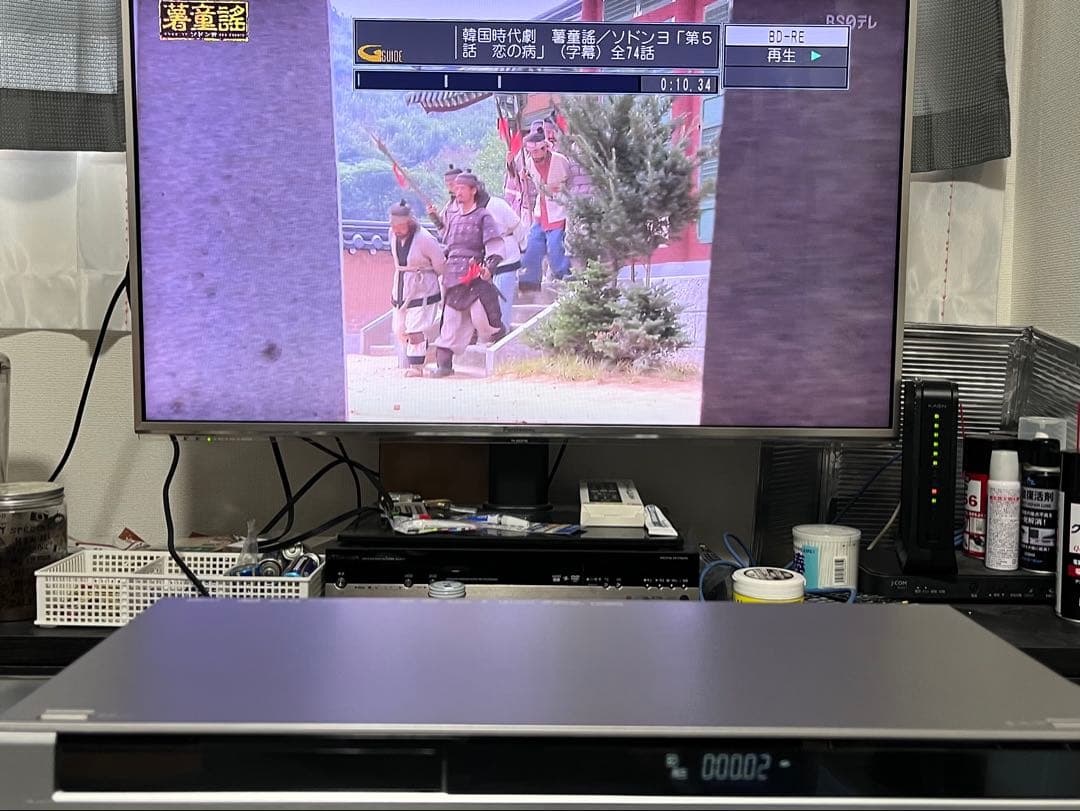 2TB 3番組録画 パナソニック　ブルーレイレコーダー DMR-BZT750