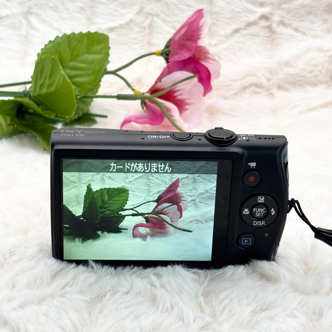 極美品・動作良好✨ Canon IXY 600F ブラック