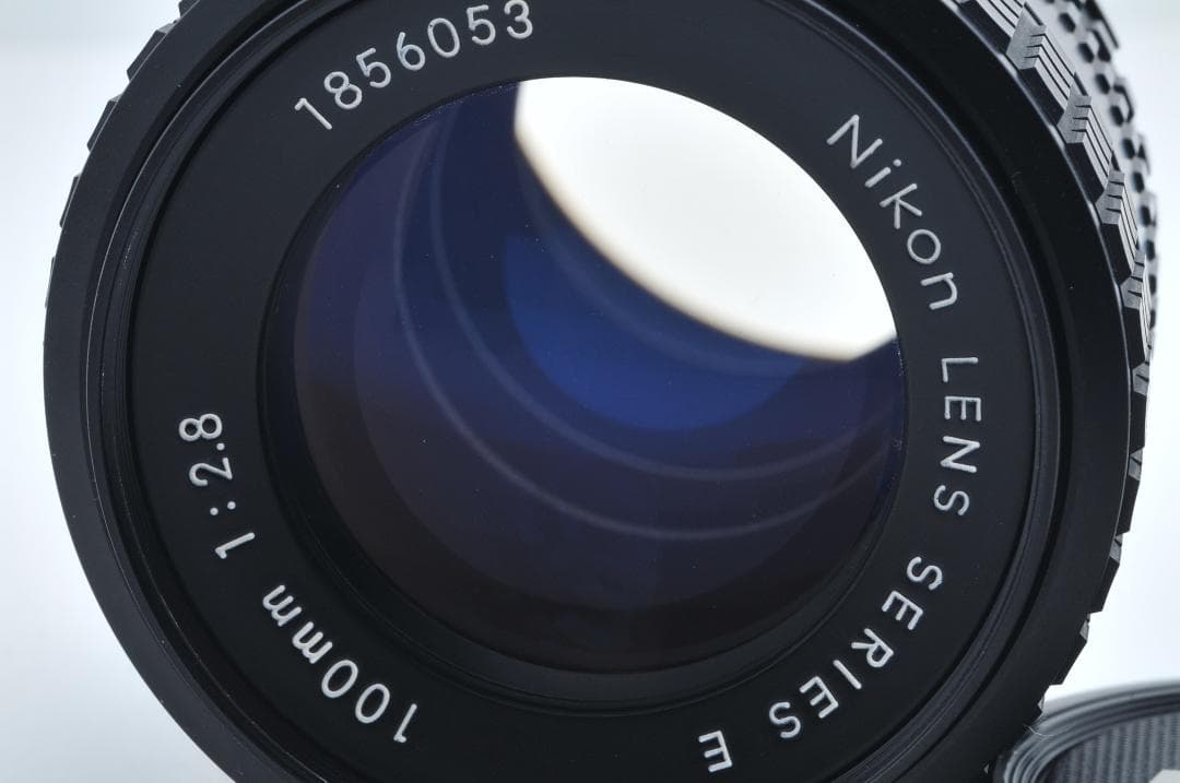 ニコン Nikon SERIESE E 100ｍｍ F2.8 ≪油染み無し≫