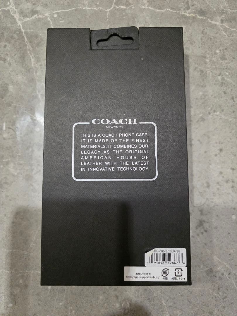 COACH iPhone SE3/SE2/8/7 手帳ケース 【新品未使用】