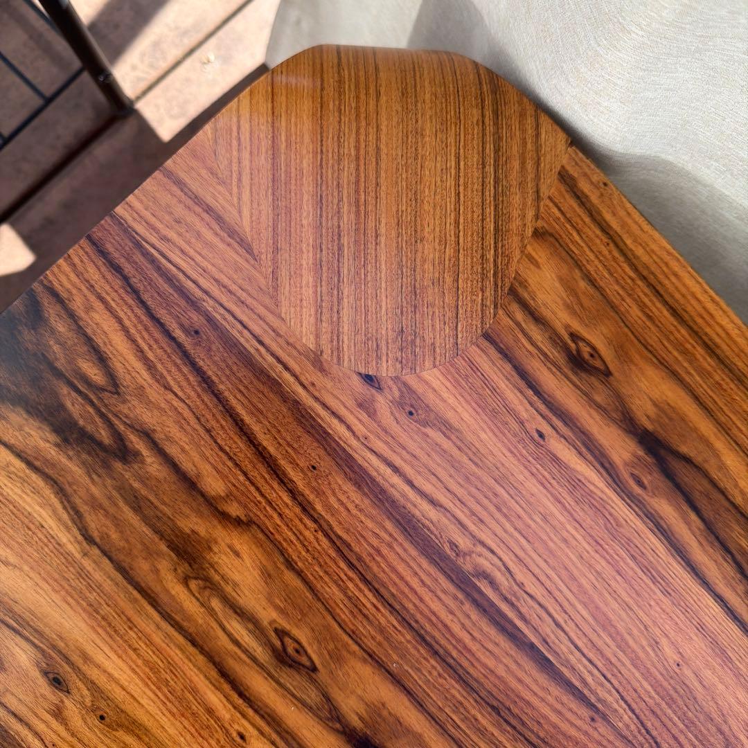 天童木工 座卓 ローテーブル 曲げ木 成形合板 和室リビングテーブル 昭和レトロ