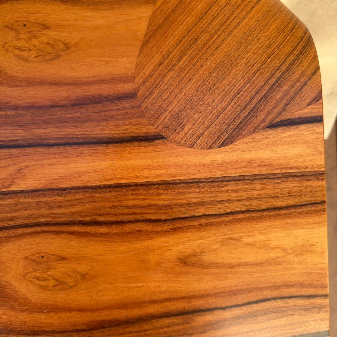 天童木工 座卓 ローテーブル 曲げ木 成形合板 和室リビングテーブル 昭和レトロ