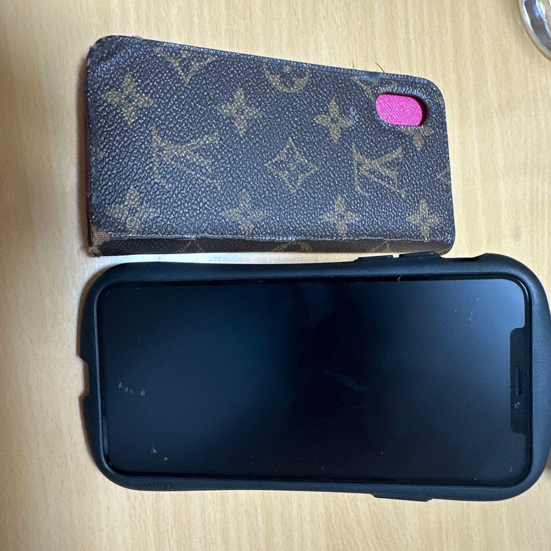 iFace ケース ホワイト ゴールド リングスタンド付き