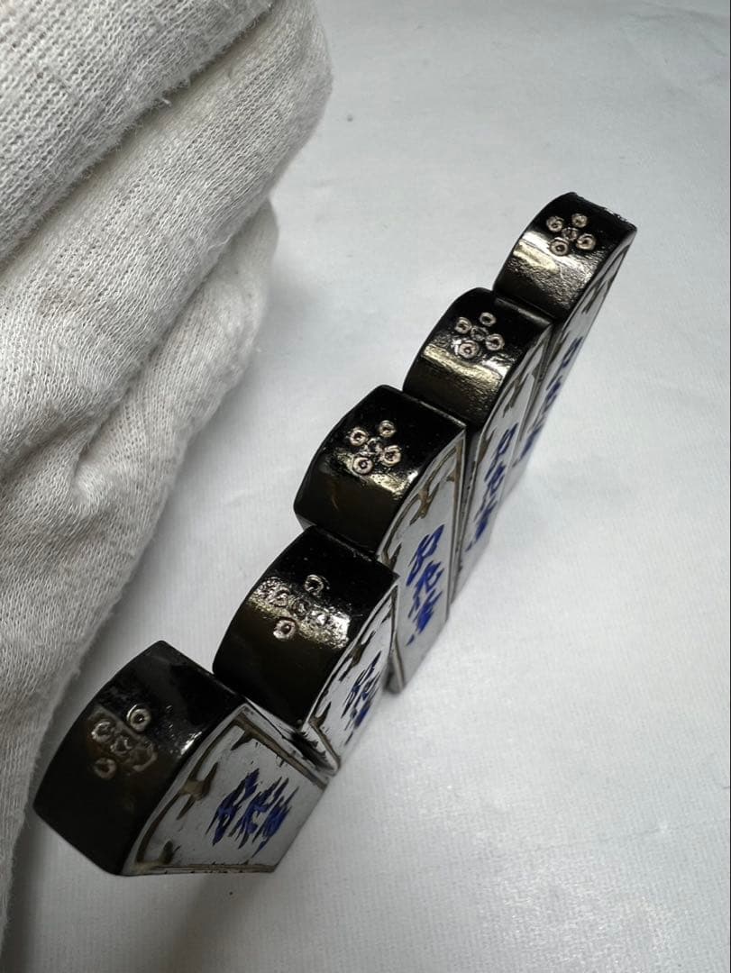 老舗ミニ最高峰五つ星お花5点 美品約9gx5超得！