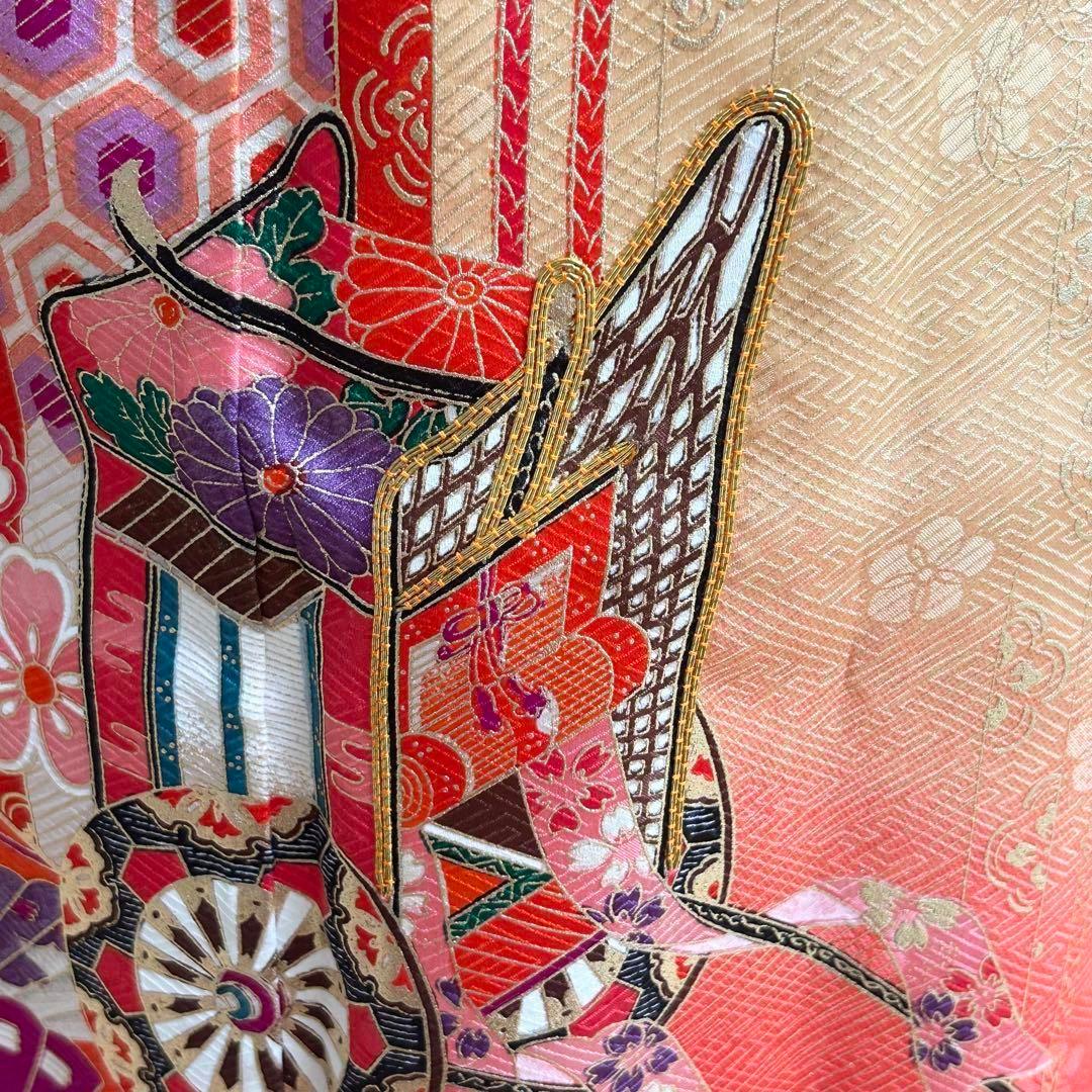 【Alinco-worksご希望品】着物　七五三　7歳　女の子　13点フルセット