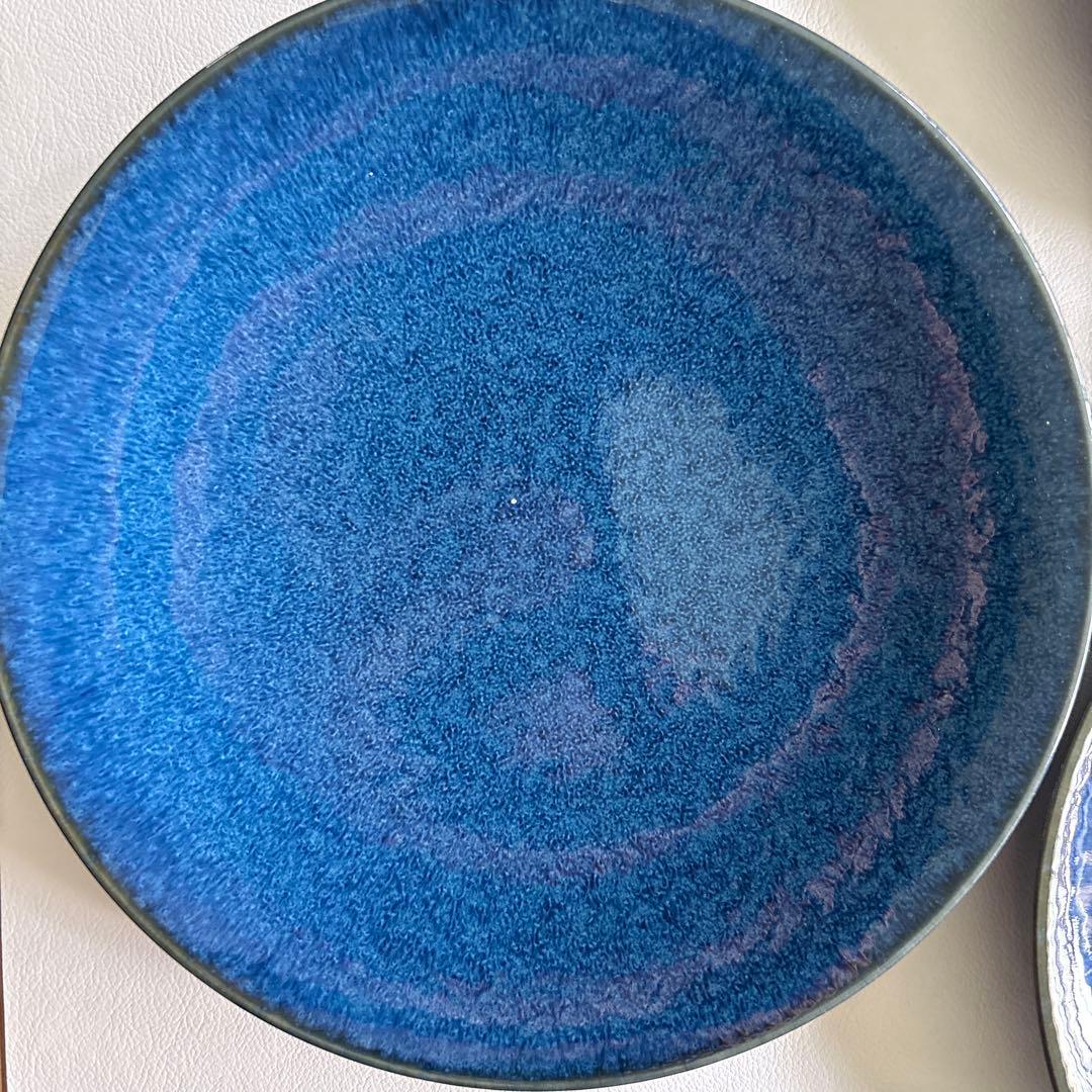 カネスズ カリタ27cm プレート 紗藍〈6枚〉