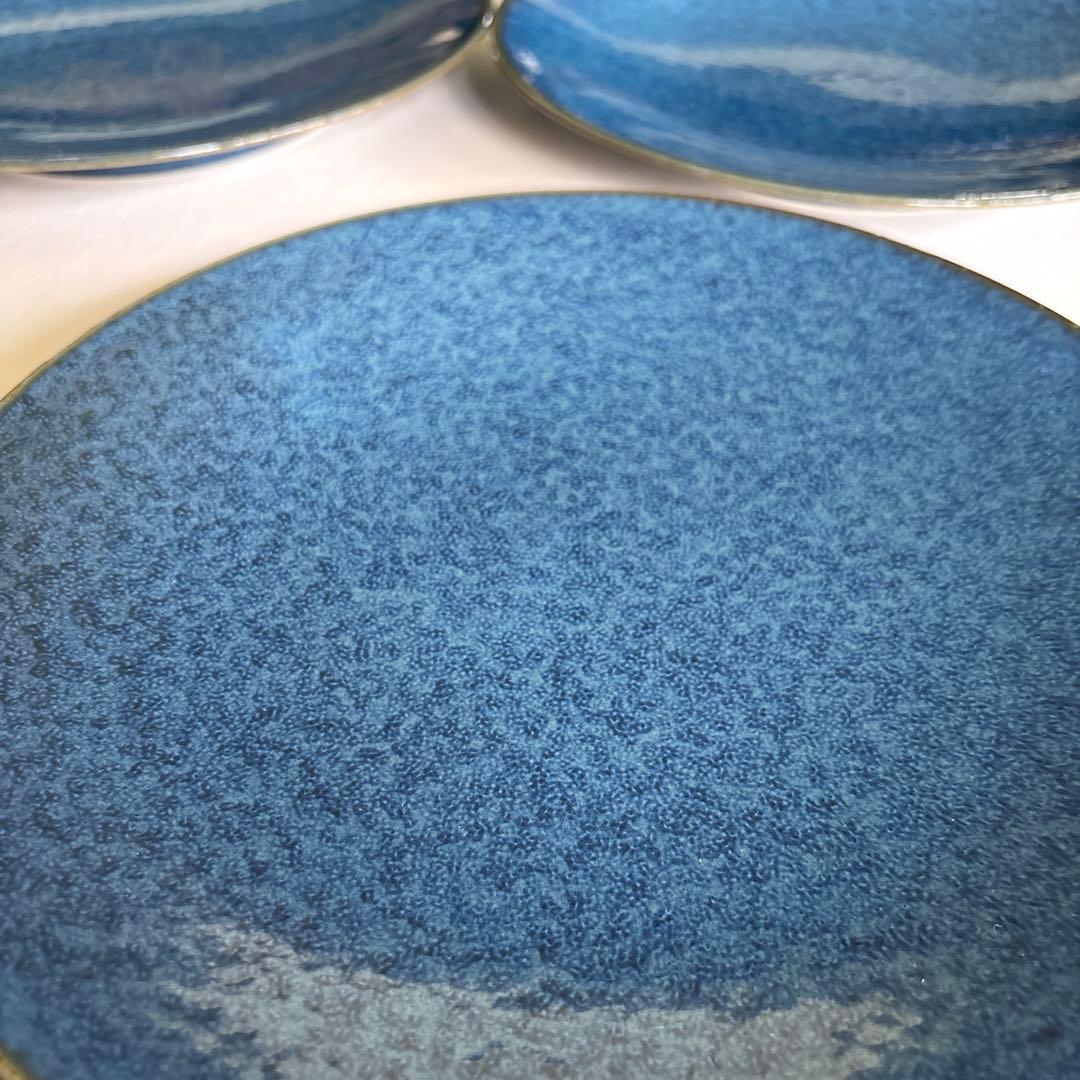 カネスズ カリタ27cm プレート 紗藍〈6枚〉