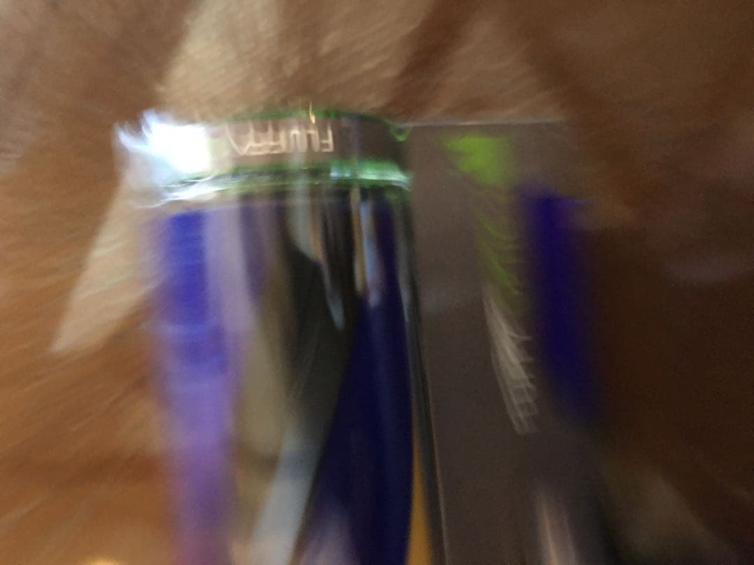 スティッククリーナー ヘッド 青と黄色のストライプ