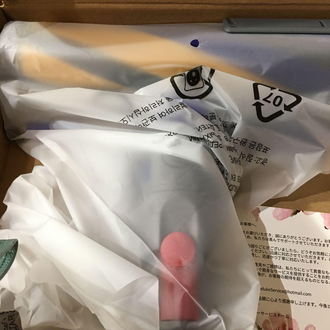 スティッククリーナー ヘッド 青と黄色のストライプ