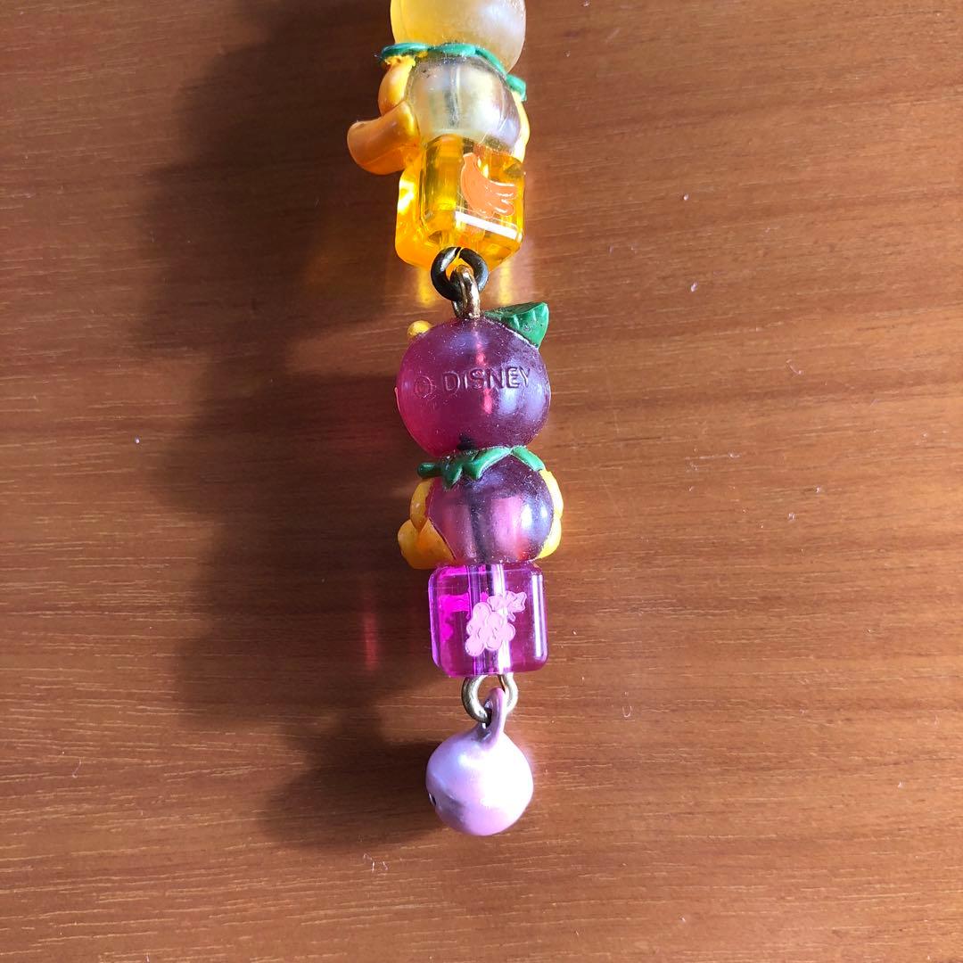 根付け　くまのプーさん（フルーツ着ぐるみ、アニマル着ぐるみ）【４個セット】