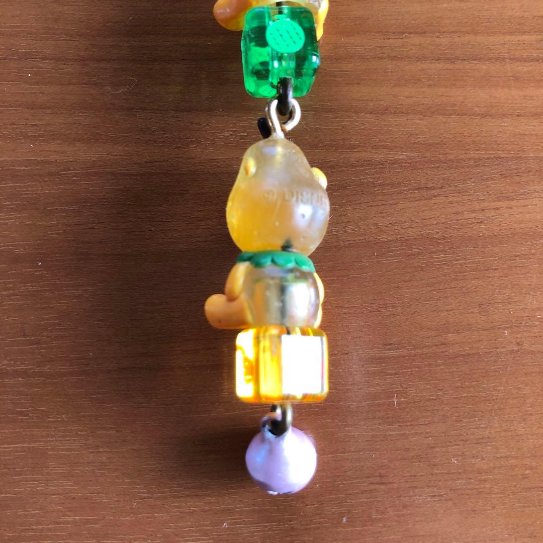 根付け　くまのプーさん（フルーツ着ぐるみ、アニマル着ぐるみ）【４個セット】