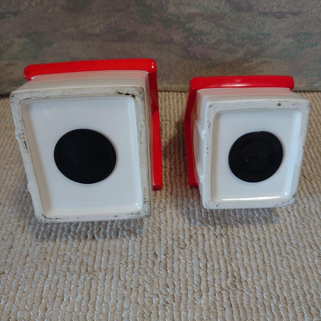 スヌーピー陶器製貯金箱　2個セット