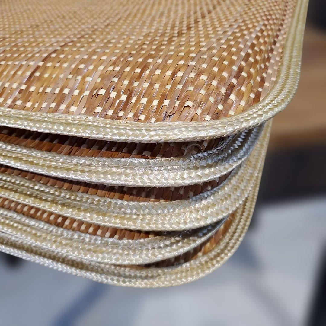 ラタン　座布団　5枚セット　籐家具　③