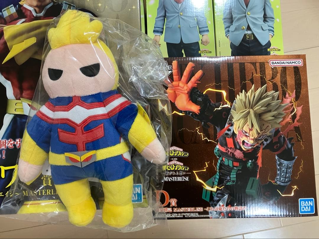 僕のヒーローアカデミア　一番くじ　フィギュア　 セット