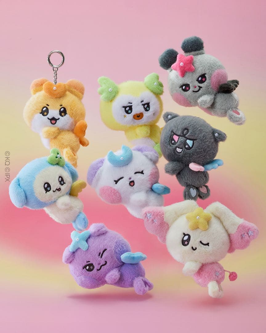 ATEEZ MIGHTEEZ ぬいぐるみ＆キーリング　2点セット　ddangyo