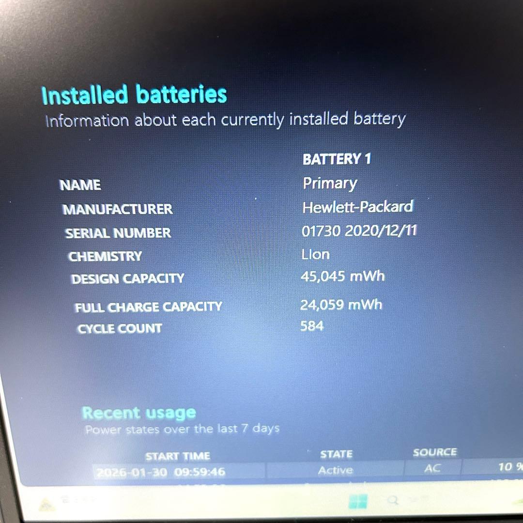 Windowsノート本体 HP ProBook 430 G7 i5 256GB 16GB Office