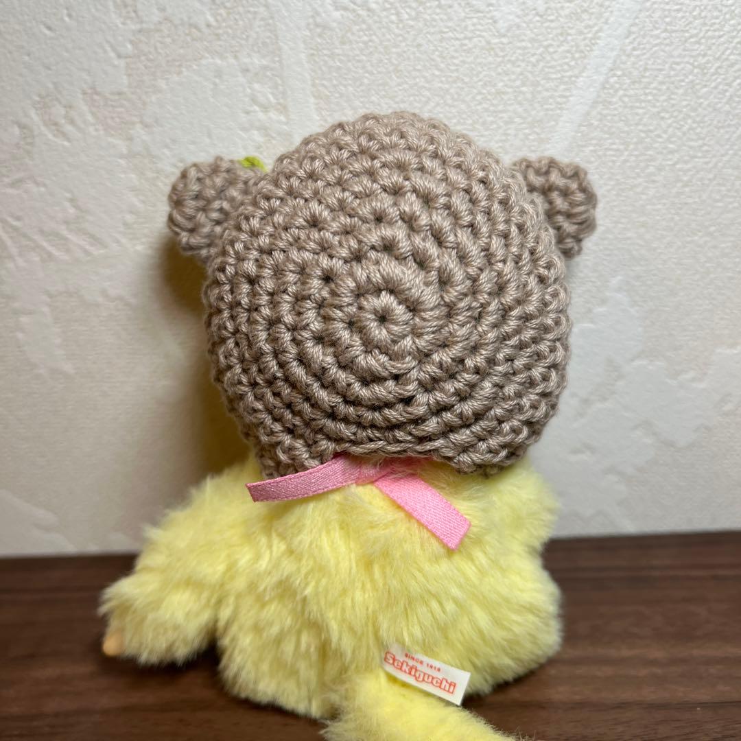りー　　モンチッチ　キーチェーン用　着せ替え　帽子　ぬい服