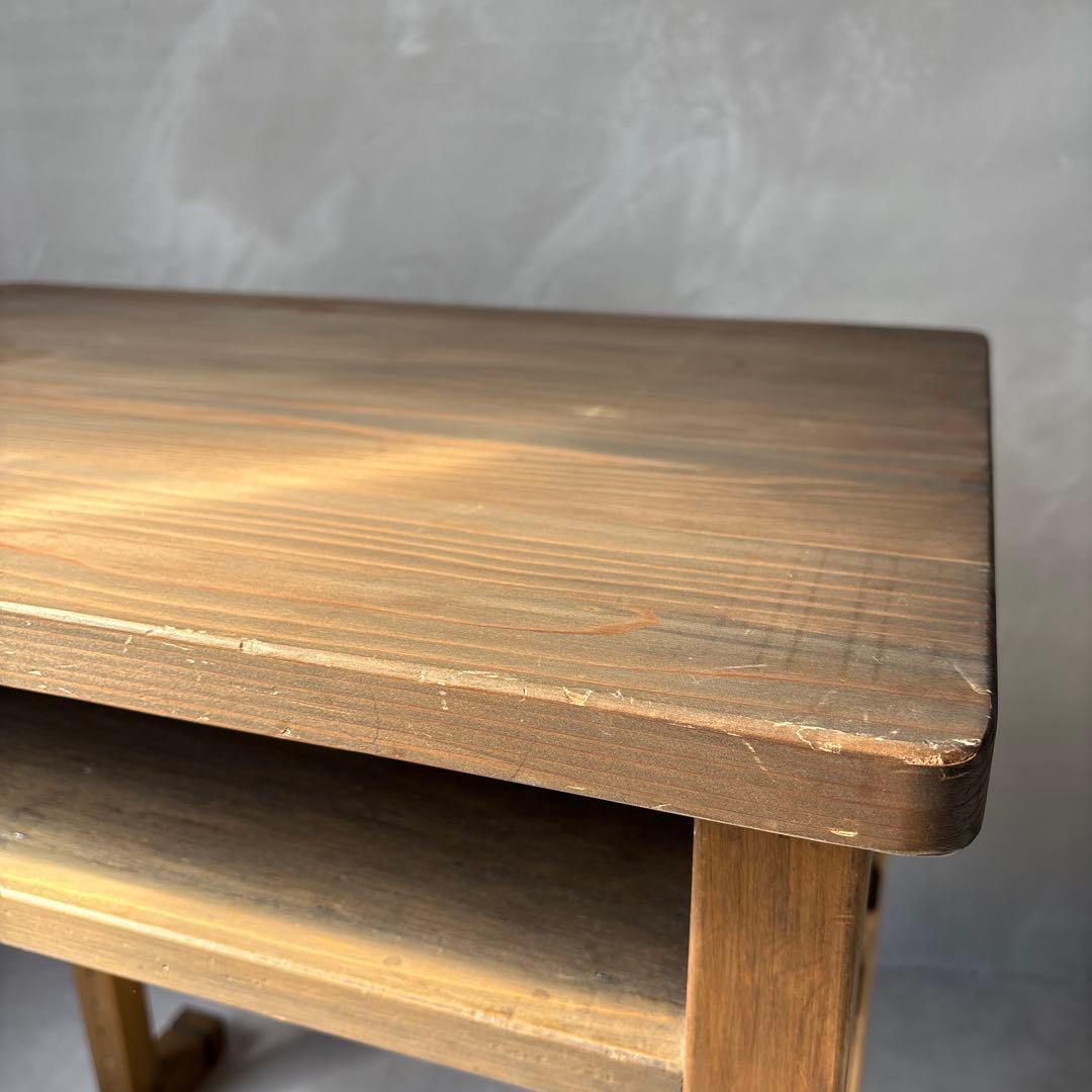 木製 スクールデスク 小学校 机 高さ調節可能 国産 日本製