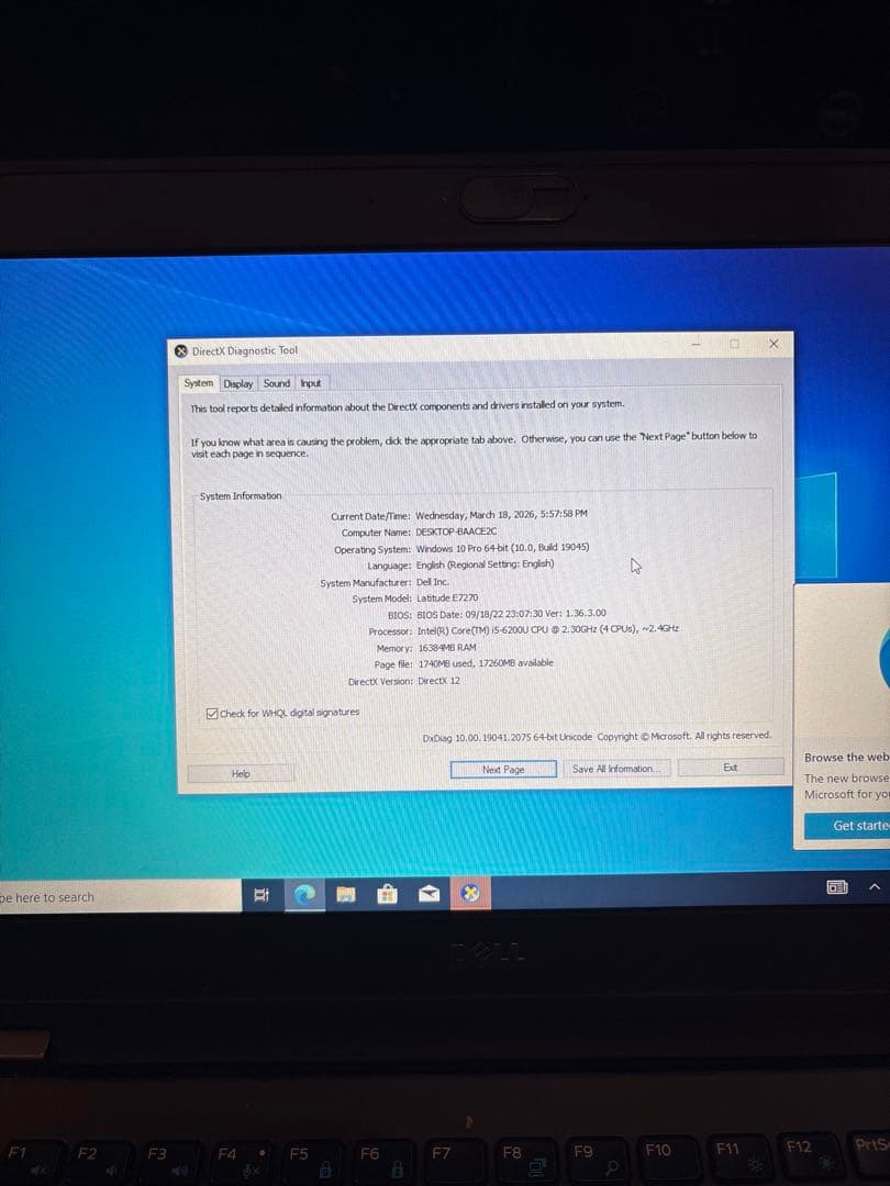 【再値下げ】Dell Latitude E7270 i5-6200U 16GB