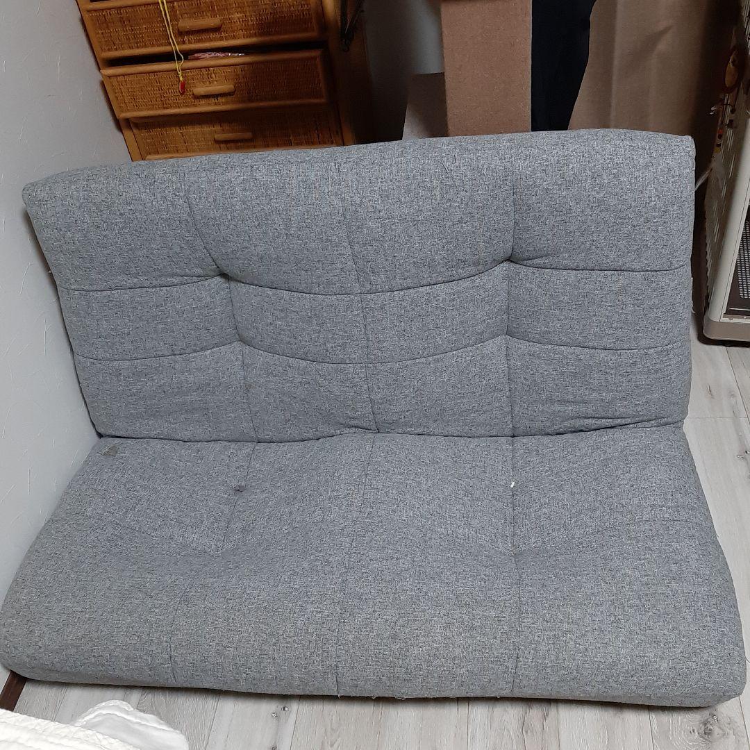 ソファー　ソファーベッド　二人掛け　ナチュラル　シンプル