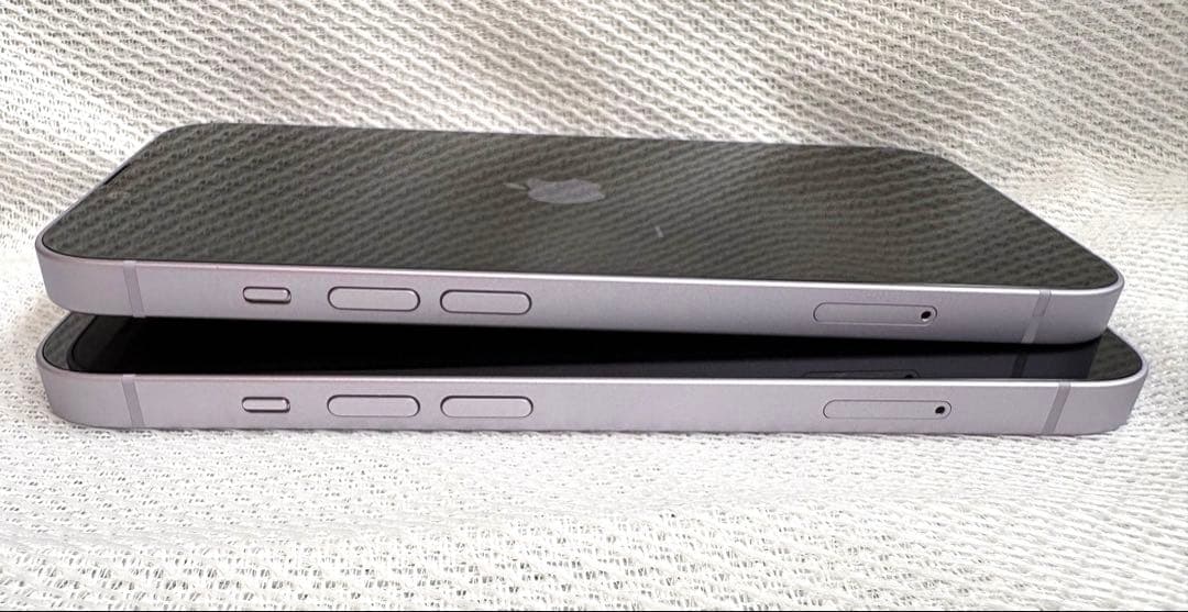 Apple iPhone14【2台セット】128GB パープル　充電器付き 美品