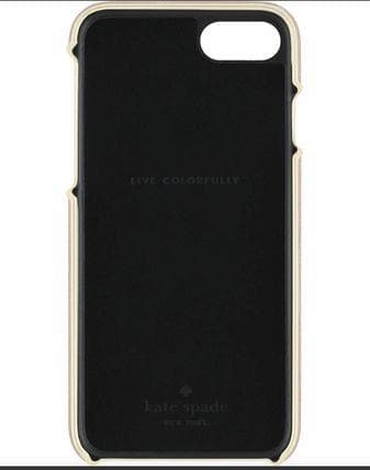 Kate Spade iPhoneケース 7/8/SE2/SE3 ローズゴールド