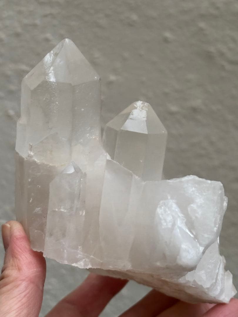 ブラジル産　クォーツクラスター　水晶クラスター　812g 天然石