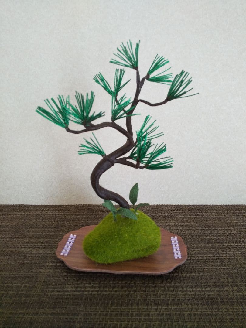 つまみ細工　梅　椿　羽子板　正月飾り　ハンドメイド