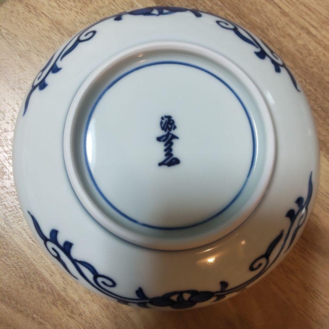 源右衛門 染付銘々皿 ５枚