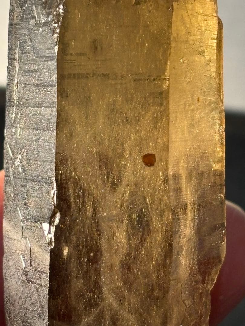 音がレア　スペサルティンガーネットインシトリン　スモーキーシトリン　69g