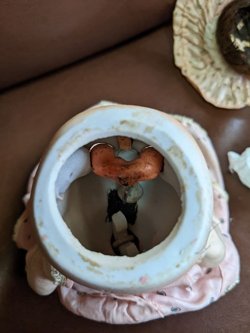 戦前　アンティークビスクドール　サカイ　サクラビスク　28cm