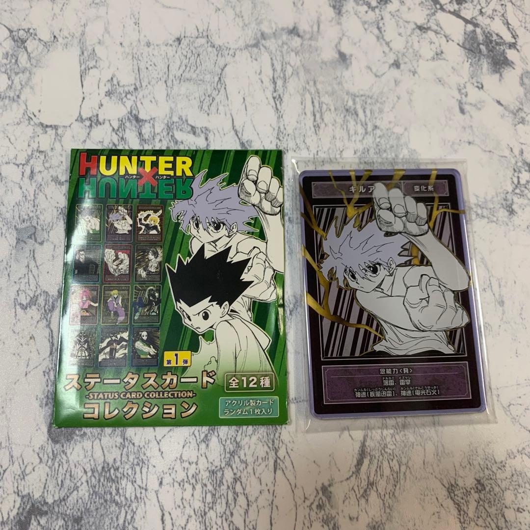 ハンターハンター ステータスカード ゴン キルア セット