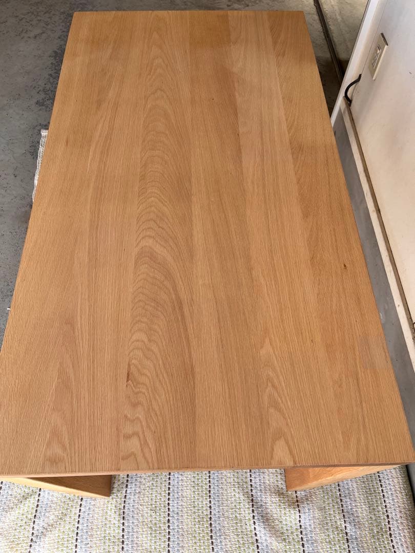 送料込み！カリモク　デスク　ボナシェルタ　オーク材　無垢　勉強机　事務　学習机