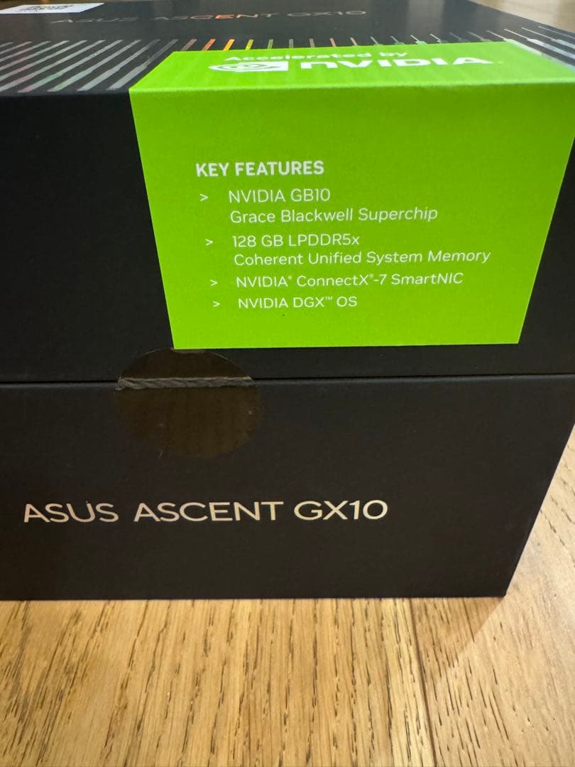 【新品・未開封】ASUS ASCENT GX10 DGX SPARK OEM