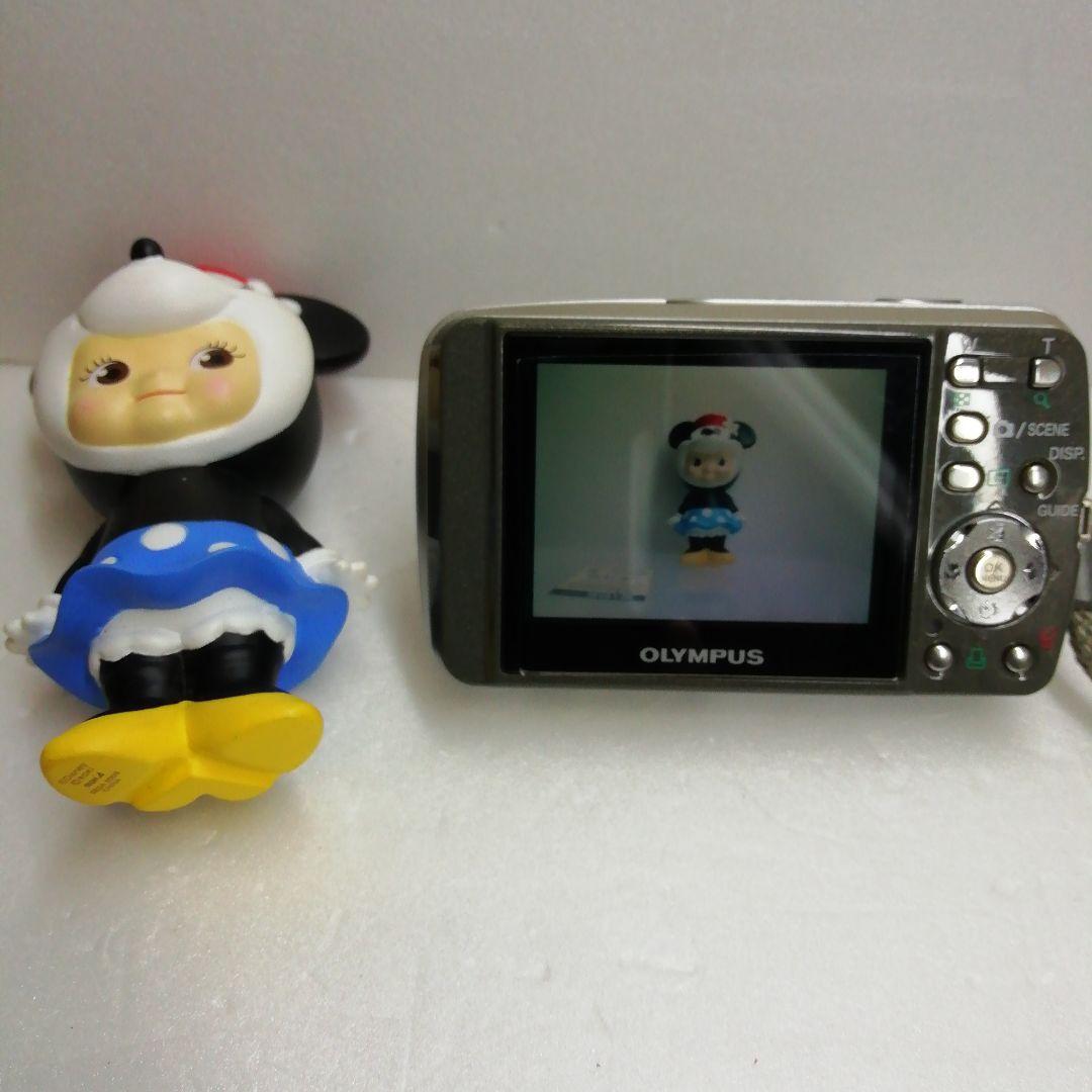 【動作確認済み】OLYMPUS μ DIGITAL 600 シルバー デジカメ