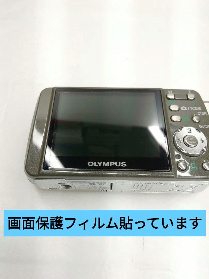 【動作確認済み】OLYMPUS μ DIGITAL 600 シルバー デジカメ