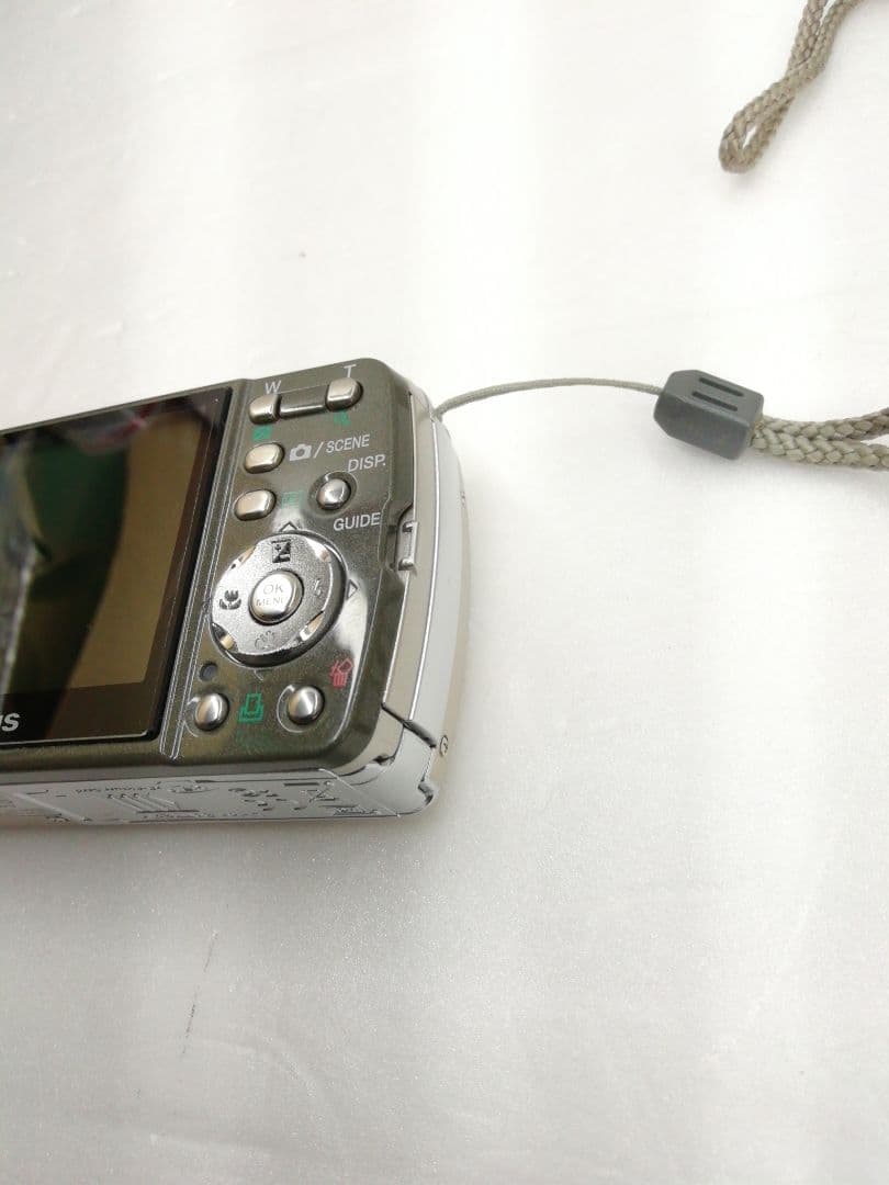 【動作確認済み】OLYMPUS μ DIGITAL 600 シルバー デジカメ