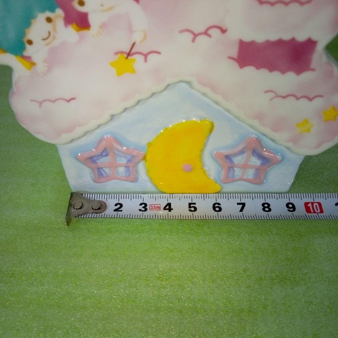 Kiki & Lala　キキララ　リトルツインスターズ　陶器製と思われる小物入れ