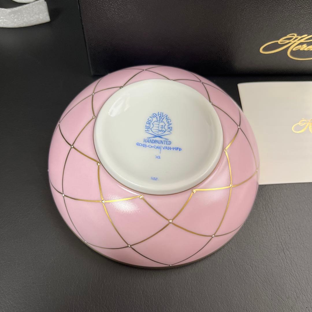 月末価格［新品］Herendメモリアルローズ♡カバードボックス、ボンボニエール