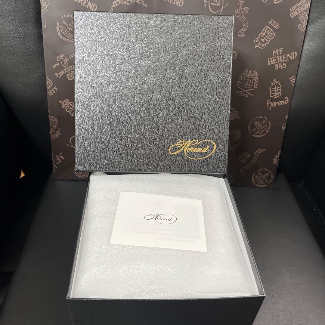 月末価格［新品］Herendメモリアルローズ♡カバードボックス、ボンボニエール