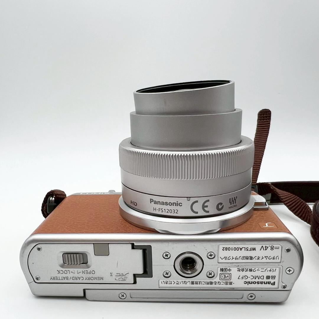 【動作品】Panasonic LUMIX DMC-GF7 デジタル一眼 動作確認