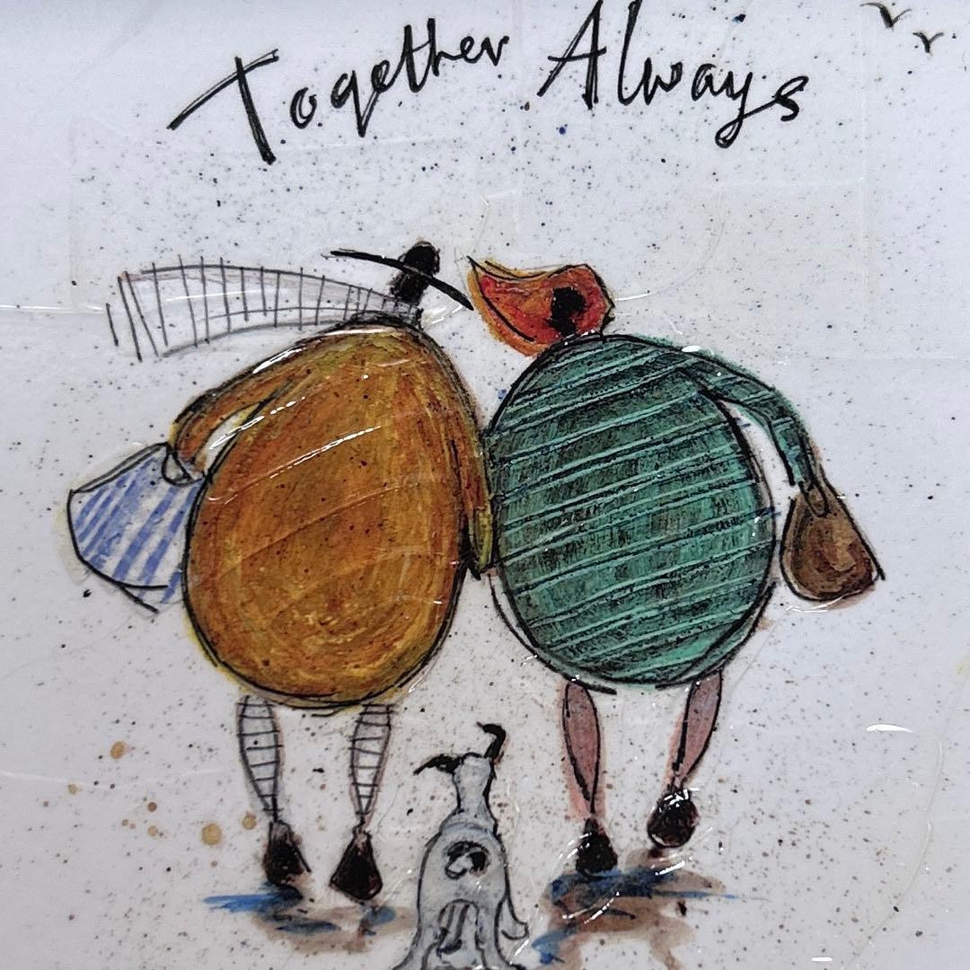 サムトフト いつも一緒に Sサイズ Sユーパワー アートフレーム アート