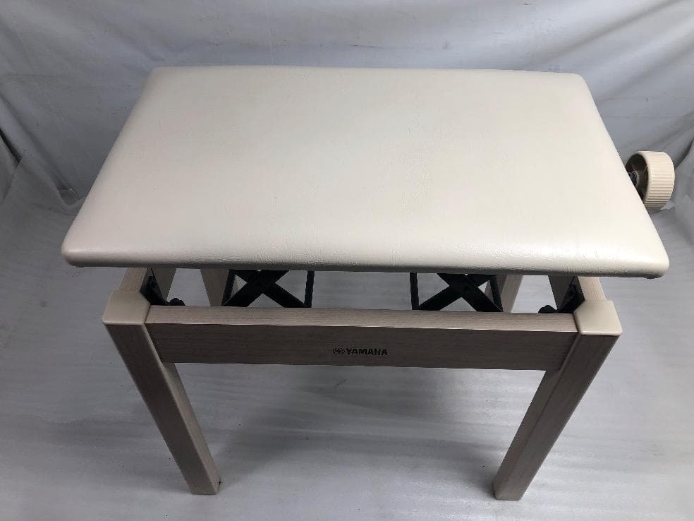 ※83257※YAMAHA BC-205ピアノ椅子（ホワイトアッシュ）★送料無料