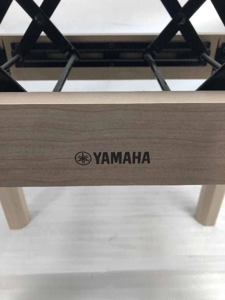 ※83257※YAMAHA BC-205ピアノ椅子（ホワイトアッシュ）★送料無料