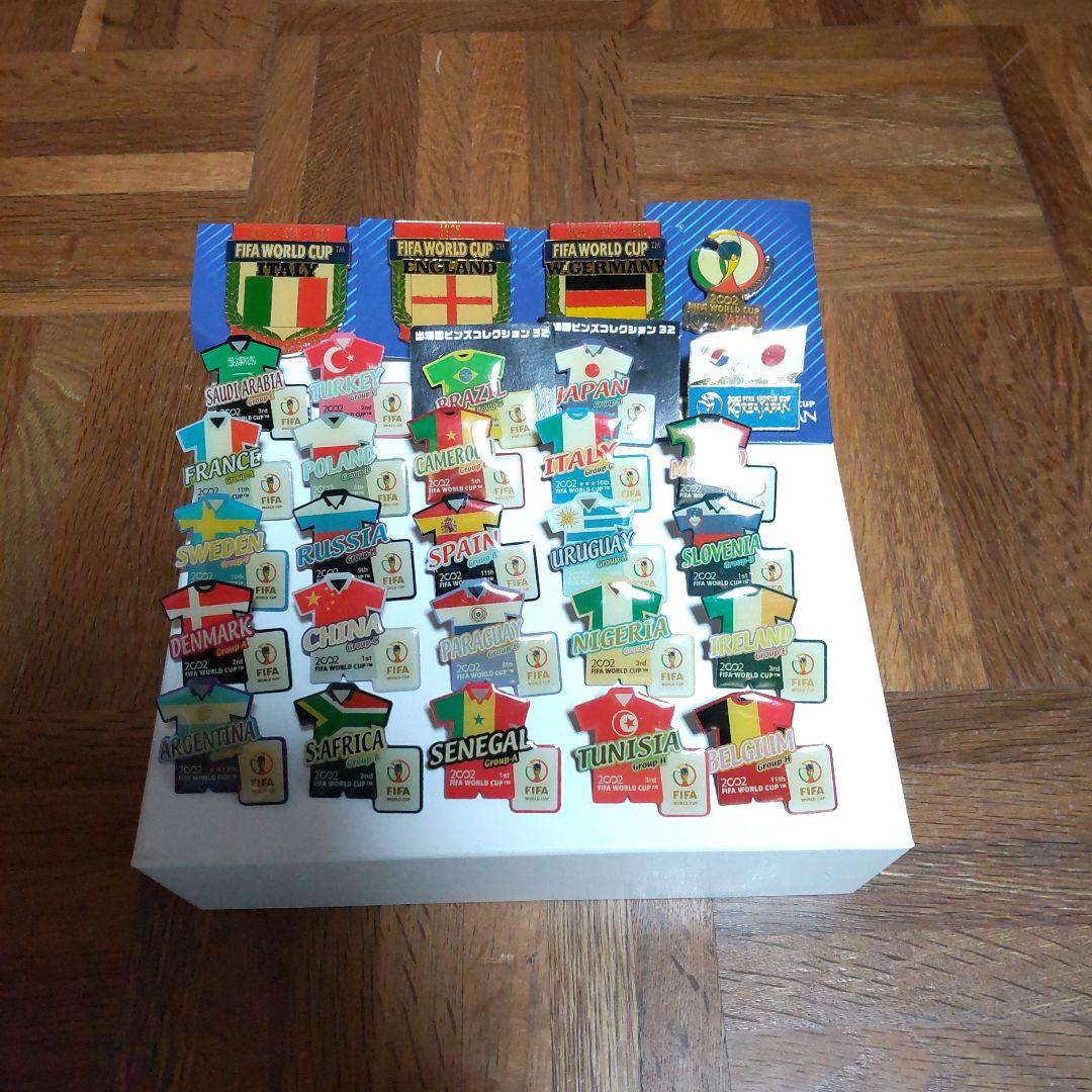 2002 FIFA world cup　ピンバッジセット