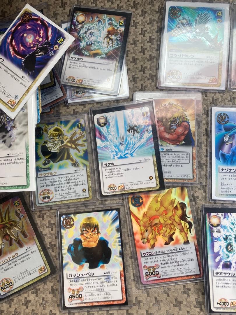 金色のガッシュベル　カード　まとめ売り