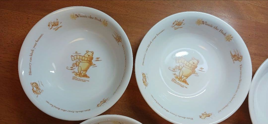 【新品】コレール 中ボウル 5点セット お皿 くまのプーさん