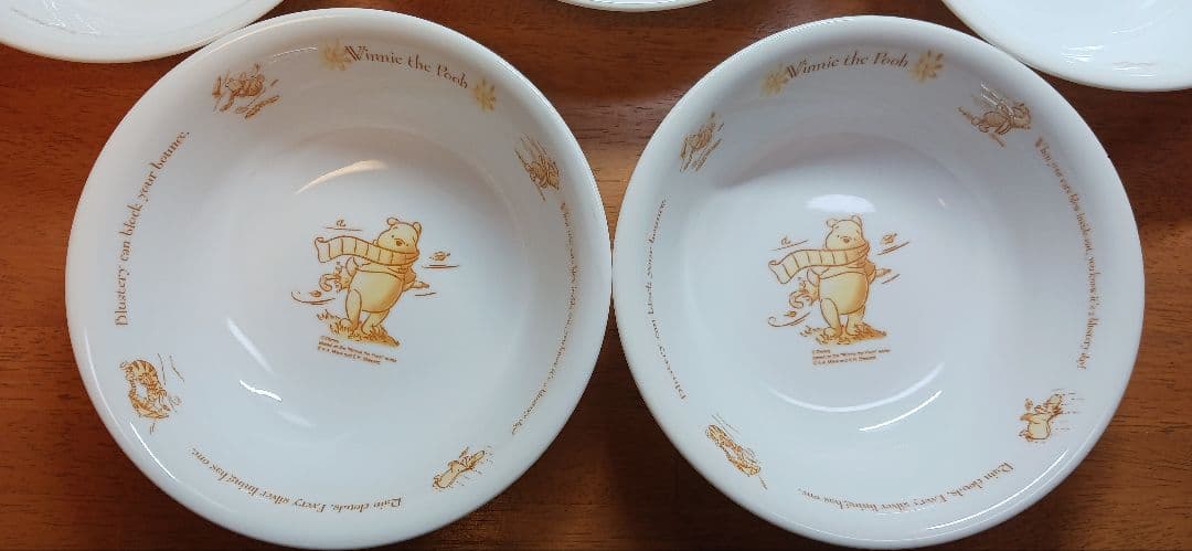 【新品】コレール 中ボウル 5点セット お皿 くまのプーさん
