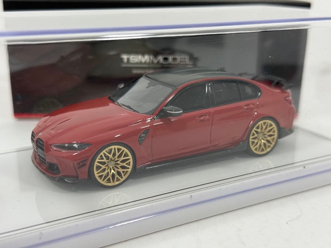 ミニカー 1/43 TSM  M3 M-Performance G80 Red